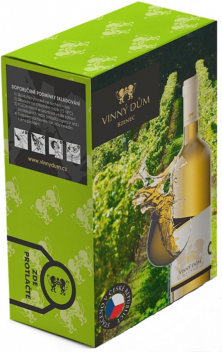 Pinot Gris - Polosuché - 3L Bag in Box - Vinný Dům Bzenec